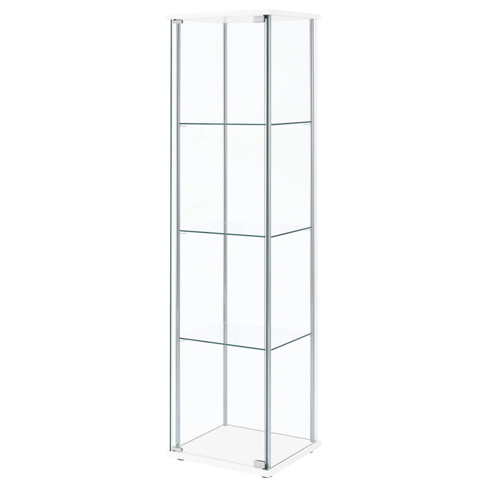 Crestwood - 3 Shelf Curio Cabinet Furniture Max