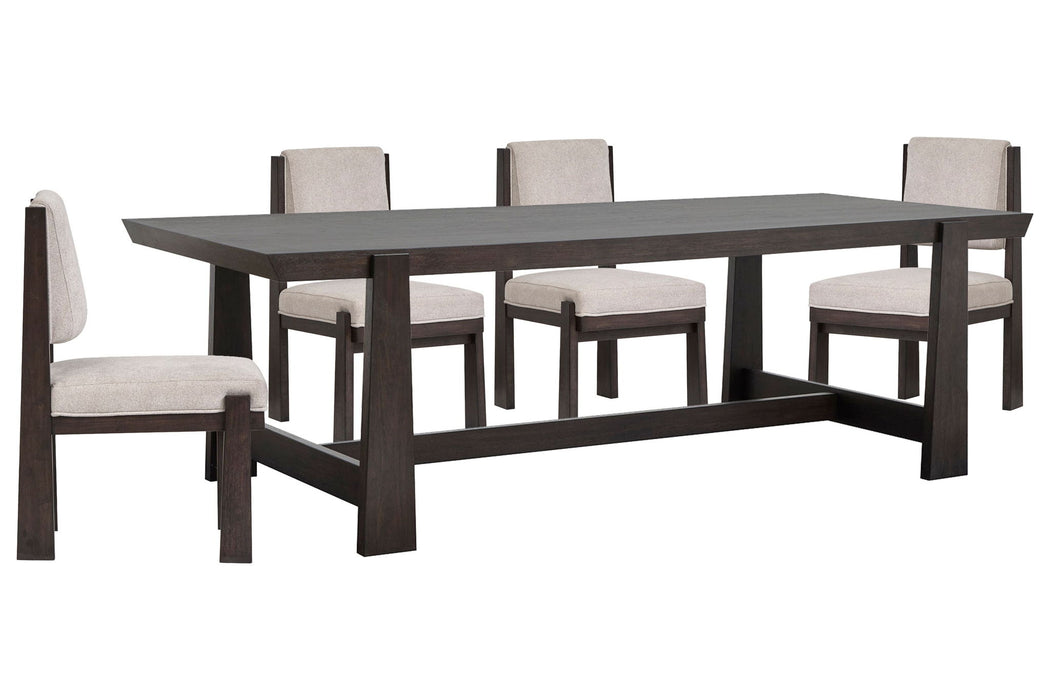 Tauren - Trestle Dining Table Set Magnussen Furniture