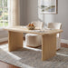 Rectangular, Indoor Dining Table - Natural Noble House