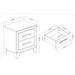 Harry - Nightstand With 2 Drawers - Brown Global Furniture USA