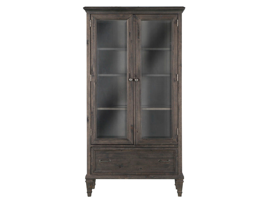 Sutton Place - Door Bookcase - Weathered Charcoal Magnussen Furniture