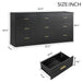 9 Drawer Dresser, Ample Storage For Bedroom Home Essentials