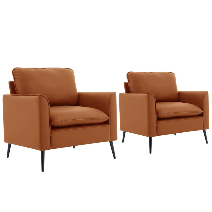 Nordic Retro Light Luxury Upholstered Sofa Chair Home Essentials
