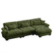 Super Comfort Oversized Modular Sectional Sofa With Movable Ottoman Home Essentials