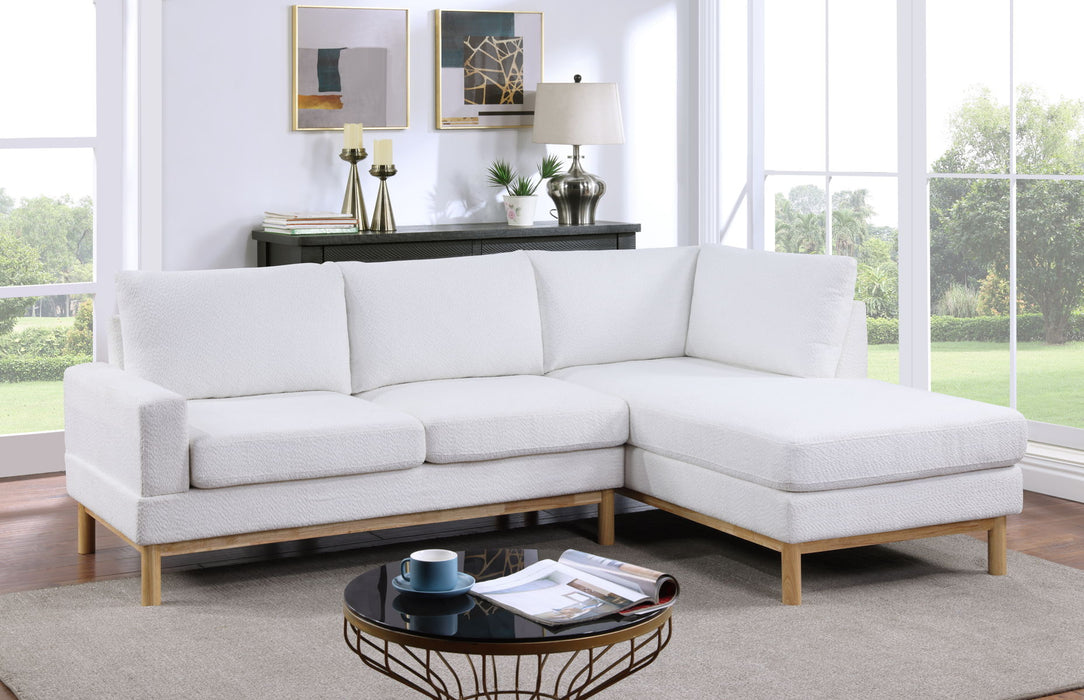 Anisa - Sherpa Sectional Sofa With Right-Facing Chaise