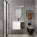 Wall Mounted Bathroom Vanity With Sink, 2 Soft Close Doors, Cabinet & Half Door Home Essentials