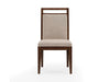 Reena - Upholstered Side Chair (Set of 2) - Rich Brown / Beige Magnussen Furniture