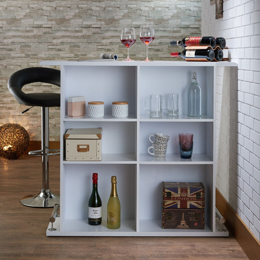 Kite - Bar Table - Gloss White Acme