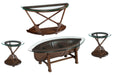 Beaufort - Oval Cocktail Table Set Magnussen Furniture