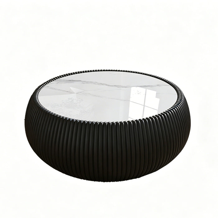 Drum Shaped Coffee Table Home Essentials