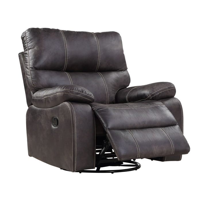 Rustic Swivel Gliding Recliner Emerald Home