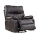 Rustic Swivel Gliding Recliner Emerald Home