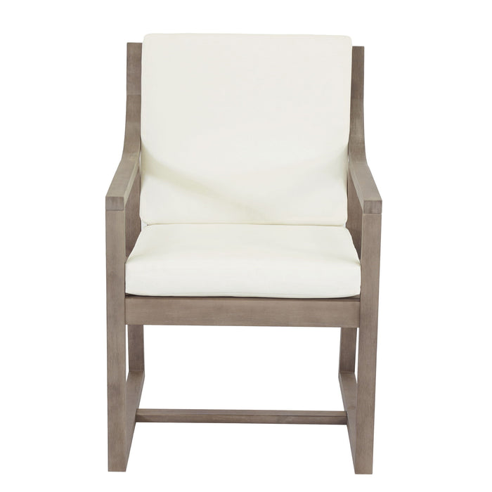 Outdoor Chair Set With Frame And Cushion For Patio - Brown Hearth and Haven