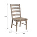 Ladderback Dining Chairs, (Set of 2) - Taupe Emerald Home