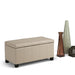 Dover - Upholstered Storage Ottoman Bench Simpli-Home
