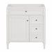 Bathroom Vanity With 2 Drawers And Tip-Out Drawer, Storage Cabinet Hearth and Haven