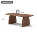 Oval Coffee Table For Living Room Home Essentials