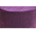 Full Compressed Ottoman - Purple Home Essentials