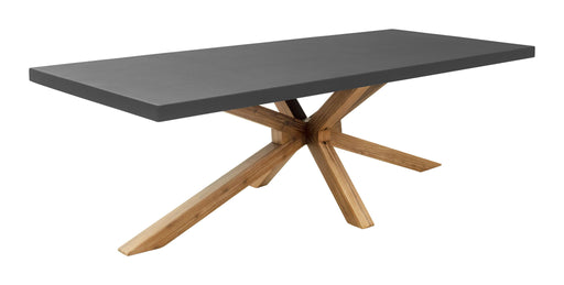 Suan - Outdoor Rectangular Dining Table - Gray Zuo Modern