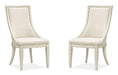 Newport - Dining Arm Chair With Upholstered Seat & Back (Set of 2) - Alabaster Magnussen Furniture