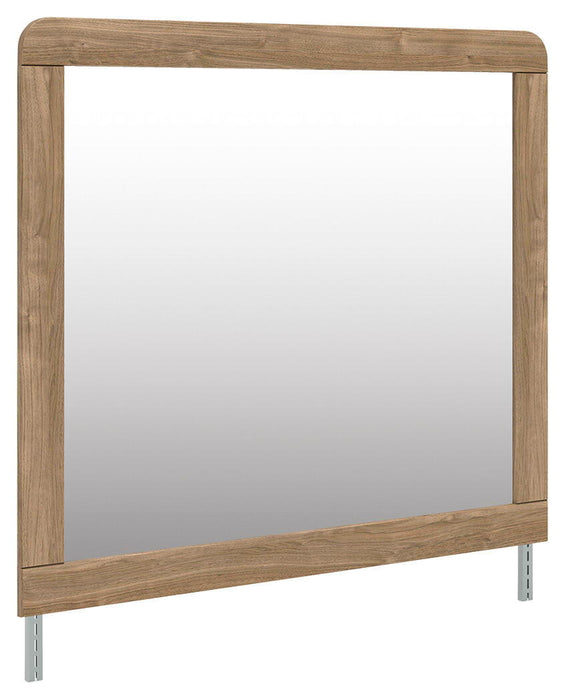 Gramburg - Bedroom Mirror - Warm Natural Brown Signature Design by Ashley®