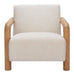 Subliem - Accent Chair - Cotton White Zuo Modern
