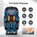 Bosscare - 3D Zero Gravity Massage Chair, Full Body Shiatsu Recliner With App Daily Nest
