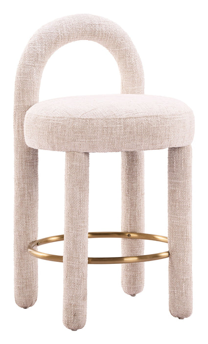 Curco - Counter Stool (Set of 2) - Gray Zuo Modern