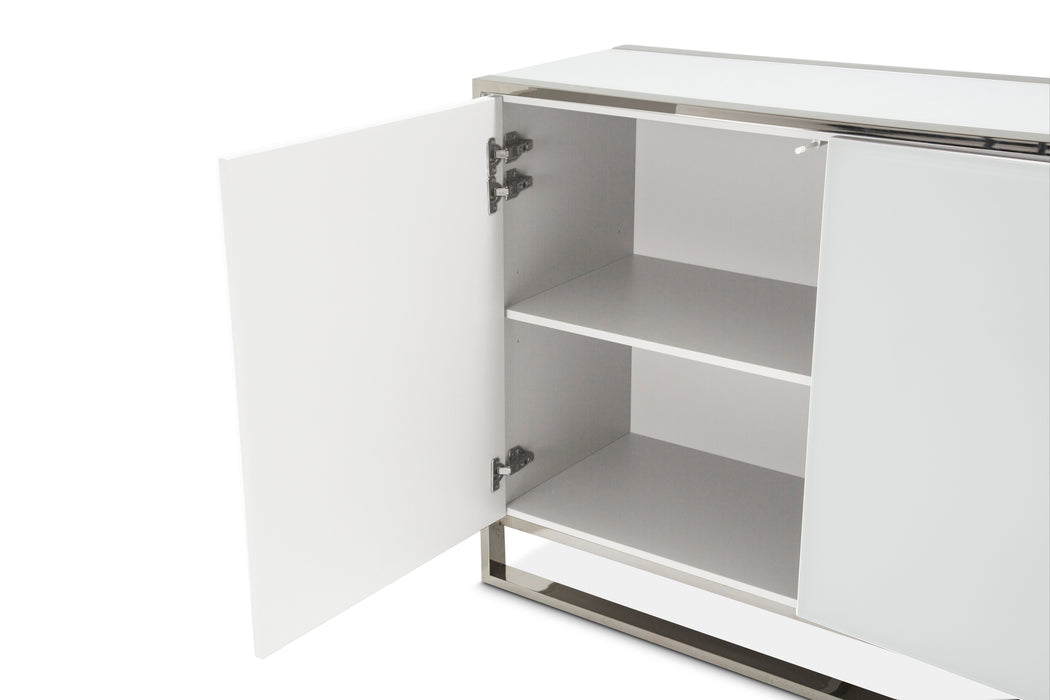 State St. - Sideboard - Glossy White