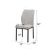 Leander - Side Chair (Set of 2) - Gray Acme