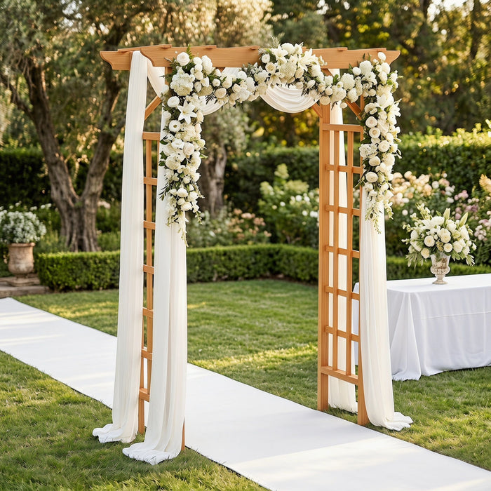 Wedding Arbor With Trellis Design Daily Nest
