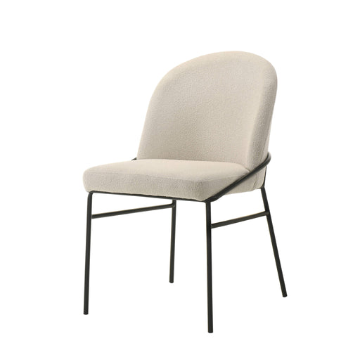 Lark - Side Chair (Set of 2) - Black / Cream Acme