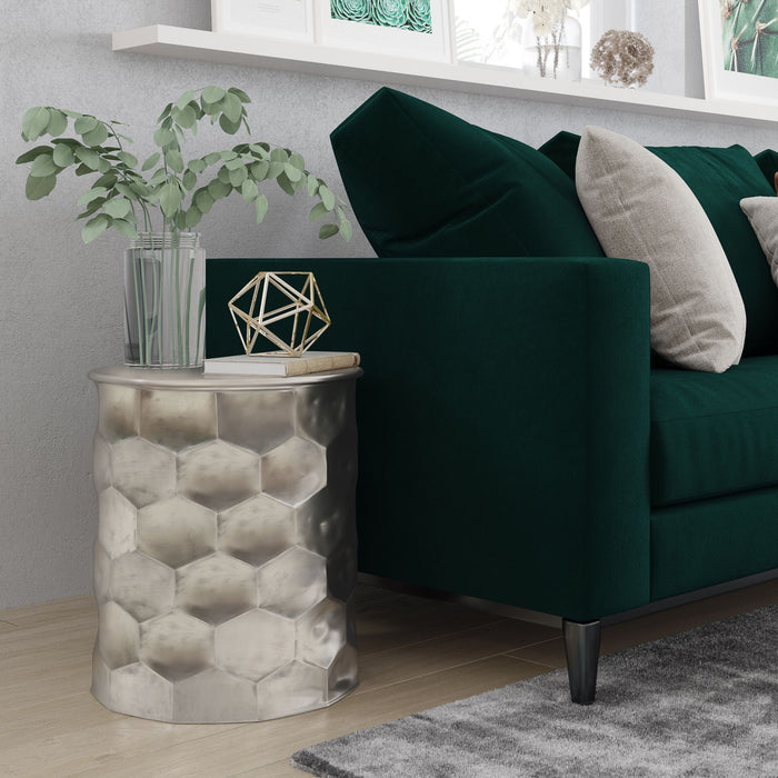 Whitney - Handcrafted Metal Storage Table Simpli-Home