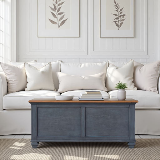 Lift-Top Coffee Table - Blue Home Essentials