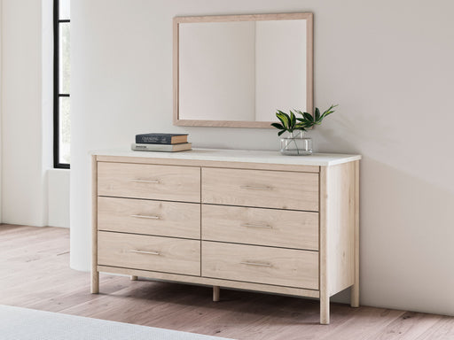 Cadmori - Bedroom Mirror - Tan Signature Design by Ashley®