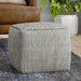 Nate - Square Pouf Simpli-Home