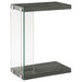 Sampson - C Shaped Side Table - Gray Furniture Max