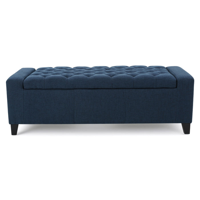 Guernsey - Ottoman Storage With Tufted Top