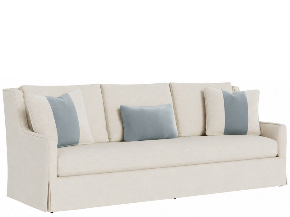 Hudson - Skirted SofaBeige Universal Furniture