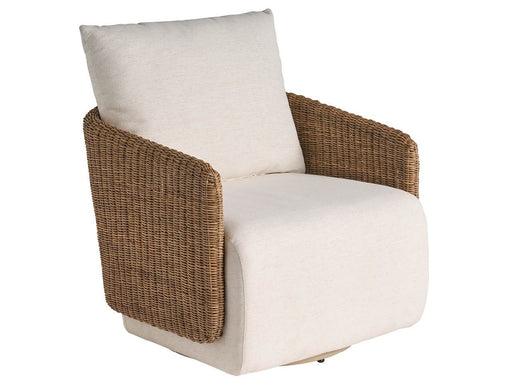 Enzo - Swivel Chair - Beige / Light Brown Universal Furniture