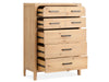 Somerset - Drawer Chest - Light Brown Magnussen Furniture
