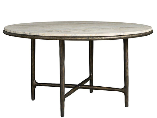 Griffith Park - Round Dining Table - Bronze / Gray Universal Furniture