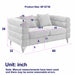Oversized 2 Seater Sectional Sofa With Deep Seating And 2 Pillows Home Essentials