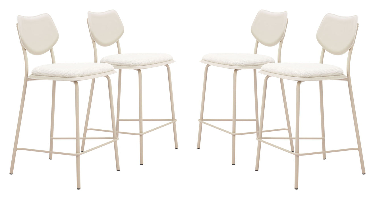 Zeal - Stool (Set of 4) Zuo Modern