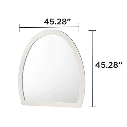 Giovanni - Dresser Mirror (Dresser Not Included) - White Matrix Furniture Group