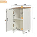 Floor Cabinet With Adjustable Shelf, Storage For Entryway Home Essentials