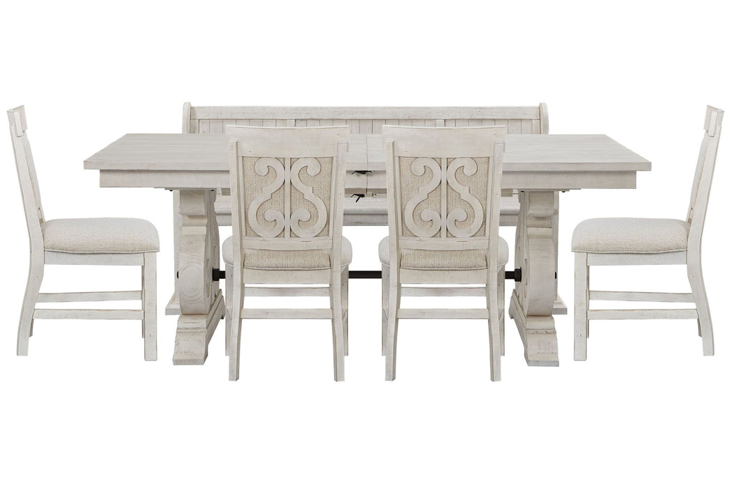 Bronwyn - Extendable Rectangular Dining Table Set Magnussen Furniture