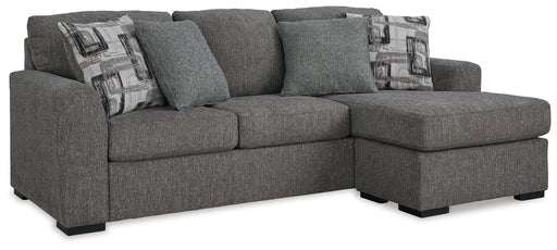 Gardiner - Sofa Chaise - Pewter Signature Design by Ashley®