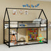 Bunk Bed With Safety Guardrails, No Box Spring Needed Home Essentials