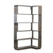 Freestanding Corner Bookshelf For Living Room - Dark Brown Home Essentials